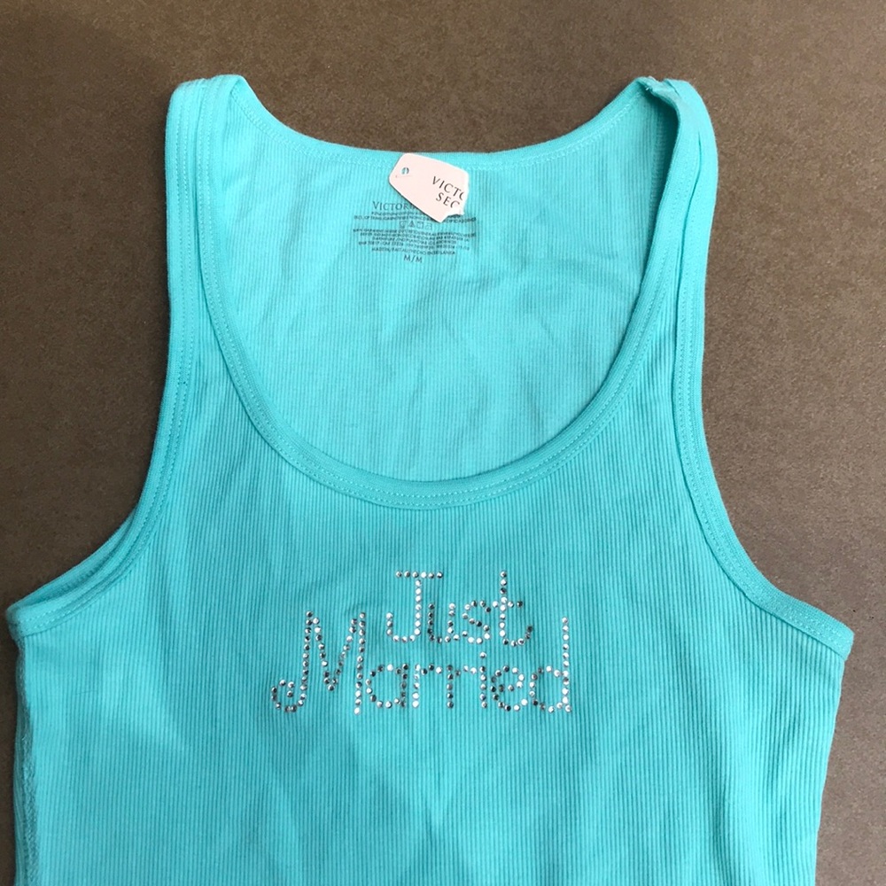 VS just married tank